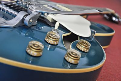 Close-up of guitar