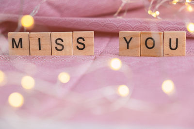 Close-up of text on paper