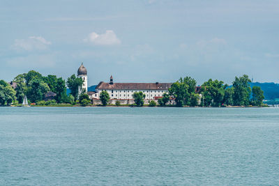 Fraueninsel, second largest island on chiemsee with its benedictine monastery