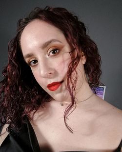 Portrait of beautiful woman