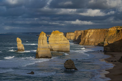 Scenic view of the australian coast at the twelve apostles