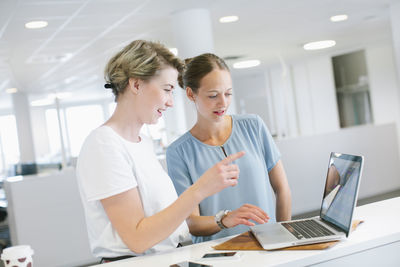 Women working in office