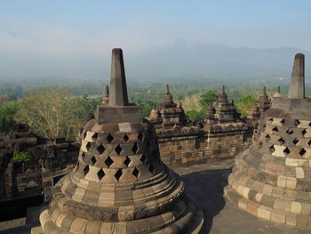 Temple against sky