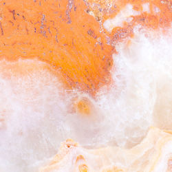 Full frame shot of orange water