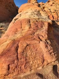 View of rock formation