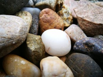 Full frame shot of stones