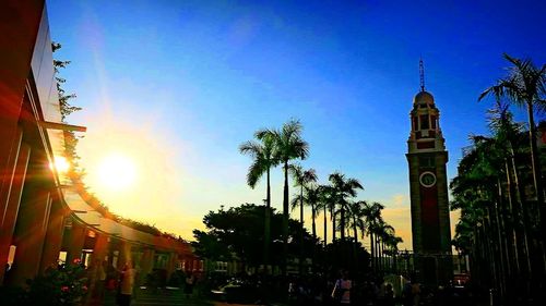 View of buildings in city