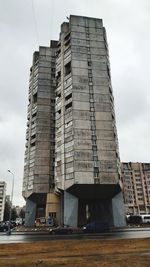 Low angle view of building against sky