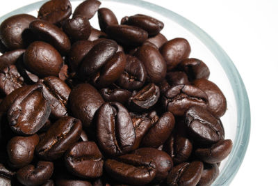 Close-up of coffee beans