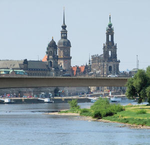 View of buildings at waterfront
