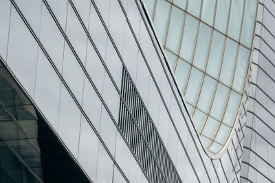 Low angle view of modern building