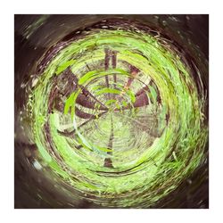 Digital composite image of glass