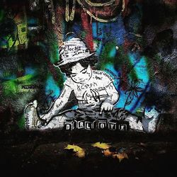 Graffiti on wall