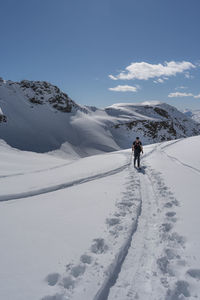 Skitouring in the alps
