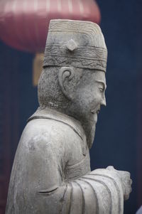 Close-up of statue