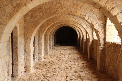 Archway of historical building