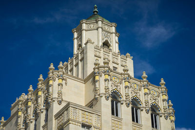 Low angle view of church