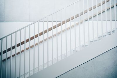 Low angle view of staircase in building