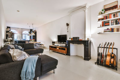 Interior of lavish apartment