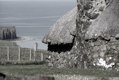 Panoramic view of sea against sky