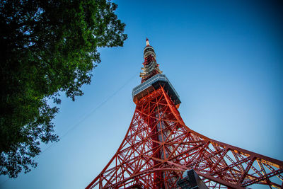 Low angle view of tower