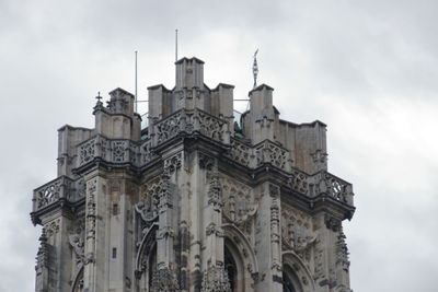 Low angle view of historical building against sky