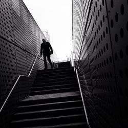 Low angle view of stairs