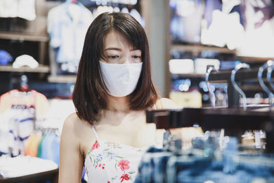 Portrait of a beautiful young woman