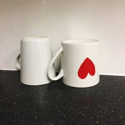 Close-up of coffee cup on table