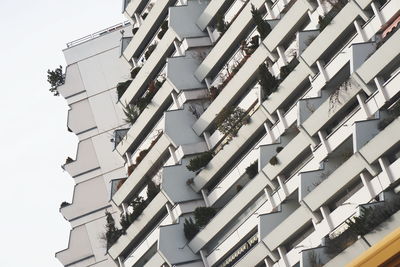 Low angle view of buildings against sky