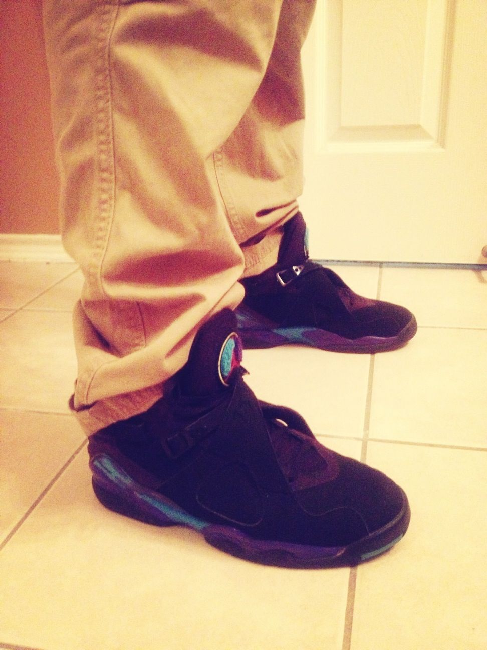 My favorite Shoe . Aqua 8's