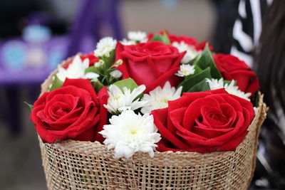 Close-up of bouquet