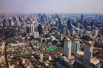 Aerial view of city