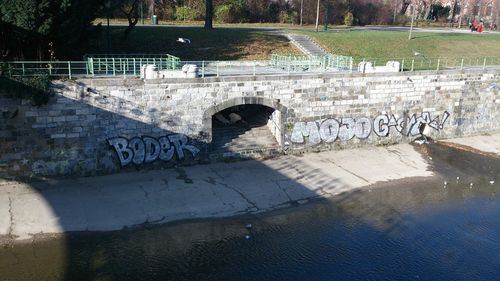Bridge over river