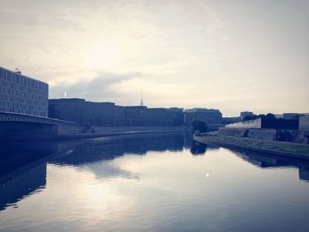 View of city at waterfront