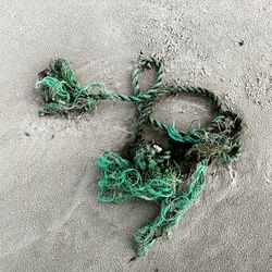 Close-up of fishing net