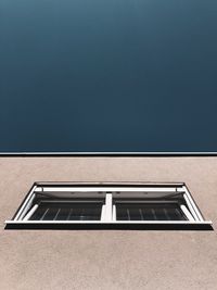 Low angle view of building against clear sky