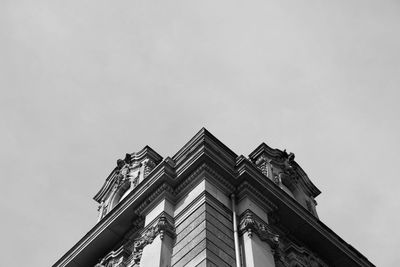 Low angle view of building against sky