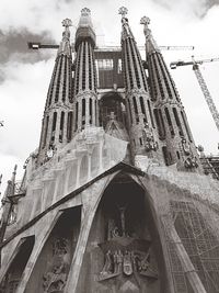 Low angle view of church