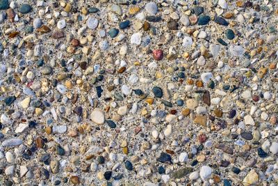 Full frame shot of pebbles