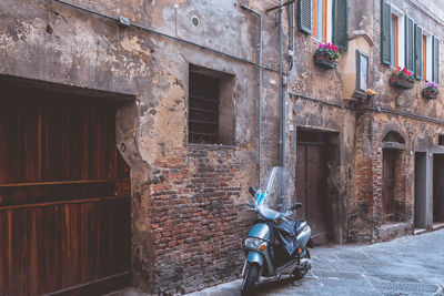 Street amidst buildings in city