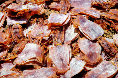 Full frame shot of food for sale at market