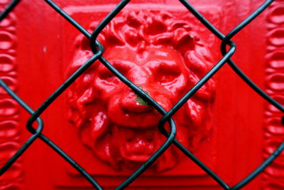 Full frame shot of chainlink fence