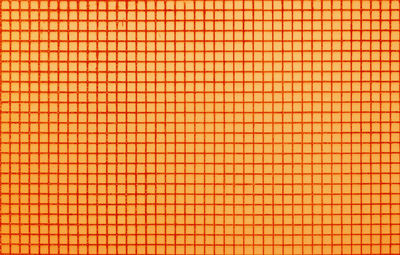 Full frame shot of patterned orange wall