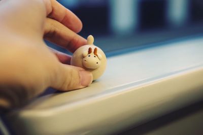 Close-up of human hand