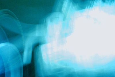 Close-up of tree against blue sky