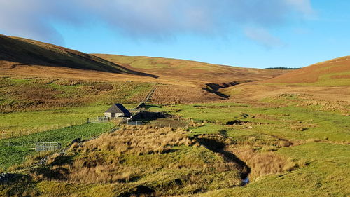 A shallow cleugh at mountbenger hope. this was on my morning drive to work.