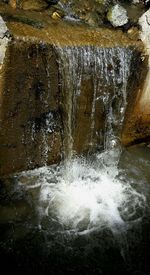 Close-up of rippled water