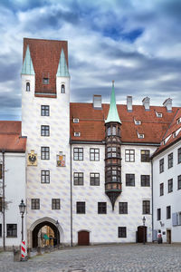 Alter hof is the former imperial residence of louis iv, holy roman emperor, munish, germany