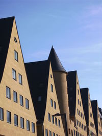 Low angle view of building against sky